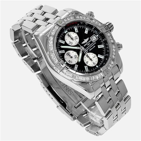 breitling diamond bezel|breitling ref a13356 price.